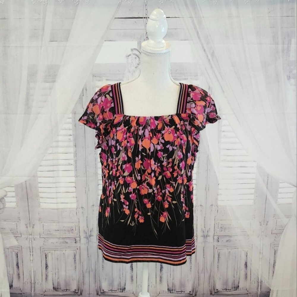 Apt. 9 Floral Blouse